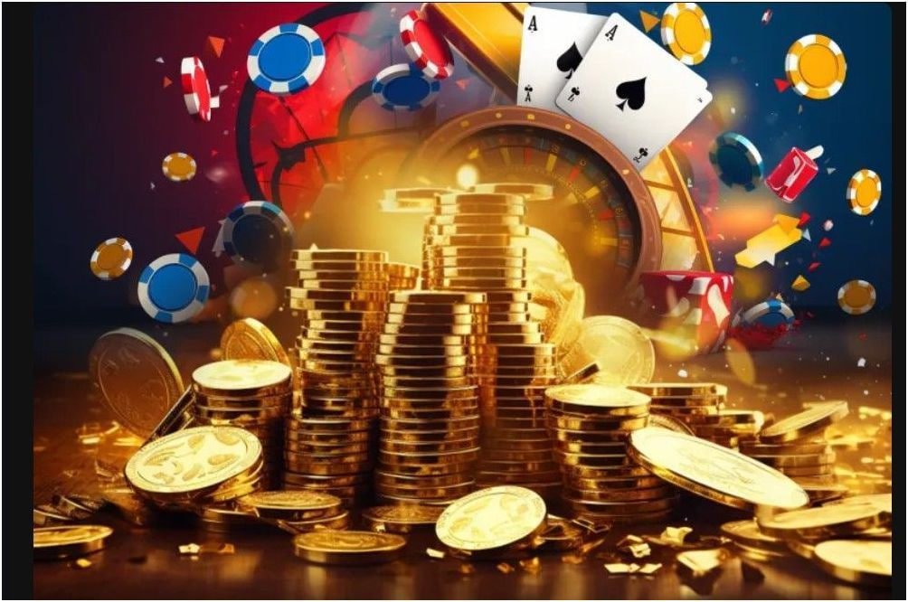 Slot game reels on xjili platform showing colourful symbols